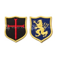 Silent Professional Golden Knight Patch set (Gold Lion and Red Sword)